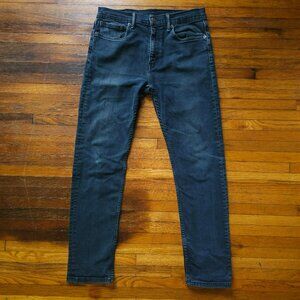 Levi's: 502 Dark Wash Jeans 33"x30"